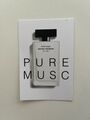 Narciso Rodriguez Pure Musc For Her Duftkarte  Parfum Duftprobe Probe