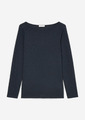 MARC O’POLO Damen Longsleeve aus Organic Cotton Gr.M manic midnight