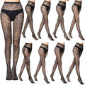 Damen Strumpfhose Mit Hoher Taille Netzstrümpfe Oberschenkelhohe /s