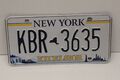 USA NUMMERNSCHILD NEW YORK EXCELSIOR -AKTUELL- US KENNZEICHEN LICENSE PLATE 3635