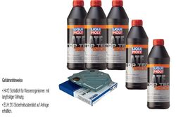 LIQUI MOLY Top Tec ATF 1200 5L MAHLE Getriebeölfilter für Mercedes-Benz C-Klasse