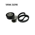 Keilrippenriemensatz SKF VKMA 31098 für AUDI CITROËN OPEL PEUGEOT SEAT SKODA VW