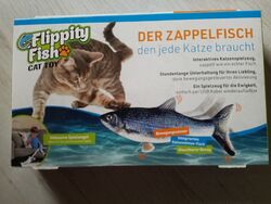 Mediashop Flippity Fish - 1 Stück – elektrisches Katzenspielzeug – Katzenminze -