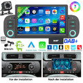 Für Fiat Panda 2012-2020 CarPlay Android Autoradio GPS DAB+ Navi Bluetlooth RDS