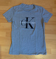 Klassisches Calvin Klein T-Shirt, hellgrau, Gr. L (gebr.)