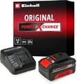 Original Einhell Starter Kit 4,0 Ah Akku und Ladegerät Power X-Change 1er Pack..