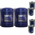 20L Motoröl MANNOL Diesel TDI 5W-30 4x MANNOL Motor Doctor ADDITIV