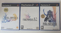 Sony PS2 Playstation 2 Final Fantasy X/X-2/XII 3 Spiele Bundle inkl Bonus Disc in X