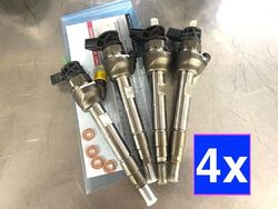 4x BMW 0445110599 BMW 1er Mini Einspritzdüse Injektor 0445110503  0986435253 1,6Eigene Instandsetzung 100% Qualität >Schnelle Lieferung