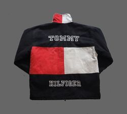 True Vintage Tommy Hilfiger Jacke 1996 M L Herbstjacke Denim Mitternachtsblau