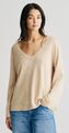 Gant Damen V-Ausschnitt Pullover Leinen Seide Baumwollmischung ~ Gr. XL - UK 16 UVP 135€