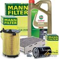 MANN-FILTER INSPEKTIONSPAKET+5L CASTROL EDGE 0W-30 FÜR VW JETTA 3 1K 1.6 