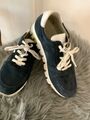 TAMARIS dunkelblaue Wildleder Sneaker  Gr. 38