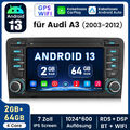 Für Audi A3 S3 8P 2003-2013 32G Android13 Carplay Autoradio GPS SAT NAV WiFi SWC