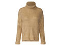 esmara® Damen Rollkragenpullover aus Grobstrick (beige, XS(32/34)) - B-Ware