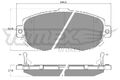 TOMEX Brakes Bremsbelagsatz, Scheibenbremse TX 19-34 für LEXUS TOYOTA