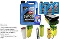 INSPEKTIONSKIT FILTER LIQUI MOLY ÖL 8L 5W-30 für BMW X5 E70 3.0d xDrive30d X6