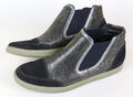 Paul Green Boots/Stiefeletten, Blau-Schwarz/Silber, Gr. 41, UK 8