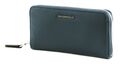 MANDARINA DUCK Hunter Zip Around Wallet Geldbörse Atlantic Sea blau Neu