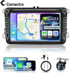 Für VW Tiguan 2007-2015 T5 Android 13 64G 8" Autoradio GPS Navi WIFI USB +Kamera