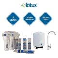 5 Stufige Umkehrosmose Osmose Osmoseanlage 75GPD Wasserfilter 3,2G Ecoplus