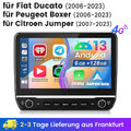 10.1“ 4+64GB Für Fiat Ducato 2006-2023 Android 13.0 Autoradio Navi Apple CarPlay