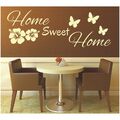 Wandtattoo Home sweet Flur Zuhause Wandsticker Sticker Spruch Wandaufkleber 7