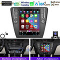 64GB Android 13 9.7" Autoradio Carplay GPS NAVI DAB+ Für SKODA Octavia 3 III 5E