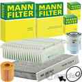 MANN FILTER INSPEKTIONSPAKET passend für TOYOTA AVENSIS T27 2.0+2.2 D-4D / 08-