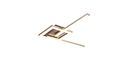 Reality Leuchten Deckenleuchte VIALE LED BHT 54.40x5x16 cm grau Deckenlampe