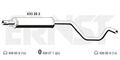ERNST Mittelschalldämpfer (033282) für OPEL Meriva A | Auspufftopf