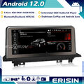 10.25" Android 12 IPS Autoradio GPS DAB+CarPlay 64GB Navi 4G für BMW X1 F48 NBT