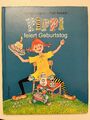 PIPPI Langstrumpf feiert Geburtstag - Astrid Lindgren - ca.A4 Format - gebraucht