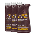 MANNOL 7715 SAE 5W-30 Longlife Motoröl VW 504.00/507.00, MB 229.51, 3x1 Liter