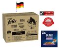 FELIX Katzenfutter nass in Gelee, Sorten-Mix, 120er Pack (120 x 85g)