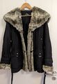 Gerry Weber Winterjacke Mantel Kunstfellkragen 40