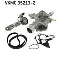 Wasserpumpe + Keilrippenriemensatz SKF VKMC 35213-2 für Opel Meriva A Corsa C