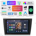 8Kern 6+128GB Android 13 Autoradio CarPlay DAB+ GPS 4G Für VW Golf VI 2008-2012