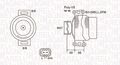 MAGNETI MARELLI LICHTMASCHINE GENERATOR 120A passend für OPEL ASTRA SIGNUM