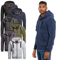 A. Salvarini Herren Sweatjacke Kapuzenpullover Jacke Kapuze Hoodie Sweater AS313