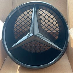 Grill Neue Stern Emblem schwarz Logo Mercedes-Benz 2006-12 W204 GLK220/GLK300