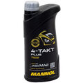 1 Liter Motoröl MANNOL 4-Takt Plus API SL SAE 10W-40 für BMW Kawasaki KTM Ducati