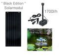 100W SOLAR BACHLAUFPUMPE TEICHPUMPE SOLARPUMPE PUMPE TAUCHPUMPE GARTENTEICH NEU 