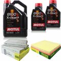 MOTUL 7L 5W-30 Motoröl+MANN-FILTER für BMW Touring F11 535i xDrive 6er Coupe