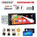 2+32G Android 13 Autoradio Carplay 1 DIN Mit Bildschirm GPS Navi RDS BT WIFI USB