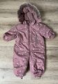 Schneeanzug Overall Baby Mädchen Rosa H&M Größe 74