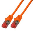 10m LAN Kabel Gigabit Netzwerkkabel Patchkabel orange Netzwerk DSL CAT5