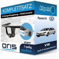 Für VW Golf VI Variant (Kombi) 09-14 ORIS Anhängerkupplung starr + 7polig E-Satz