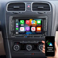 2+64GB Apple Carplay Autoradio GPS Navi SWC Für VW GOLF 5 6 Passat Touran Tiguan