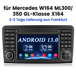 Für Mercedes Benz ML/GL Klasse W164 X164 Android 13.0 Autoradio GPS Navi CARPLAY